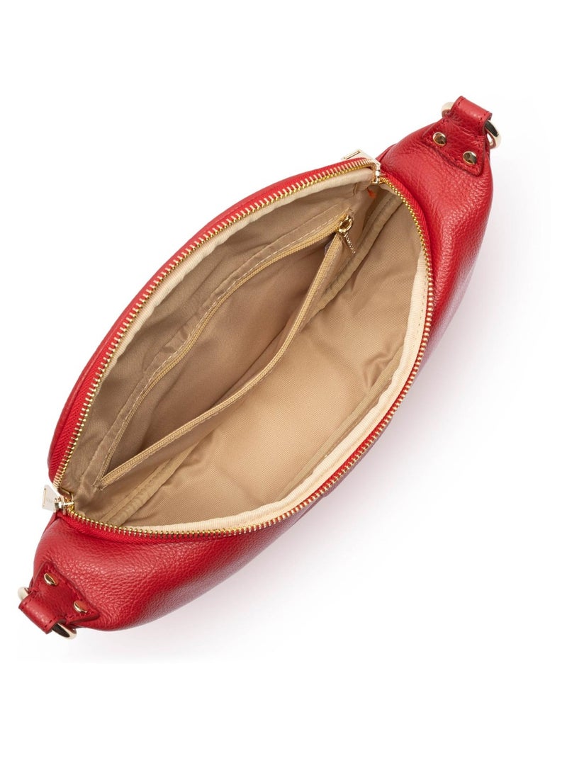 Sac banane Zippé Dune Lancaster Rouge - Kiabi