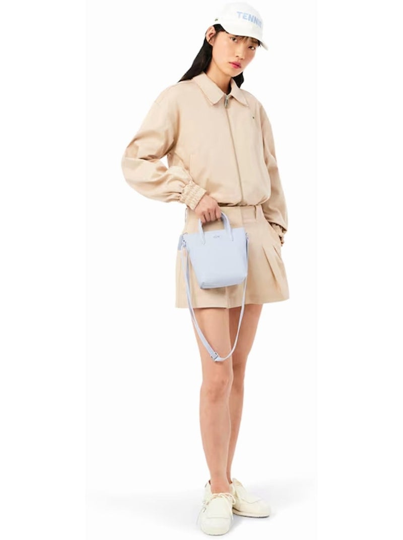Sac bandoouliere Lacoste L.12.12 concept Bleu ciel - Kiabi