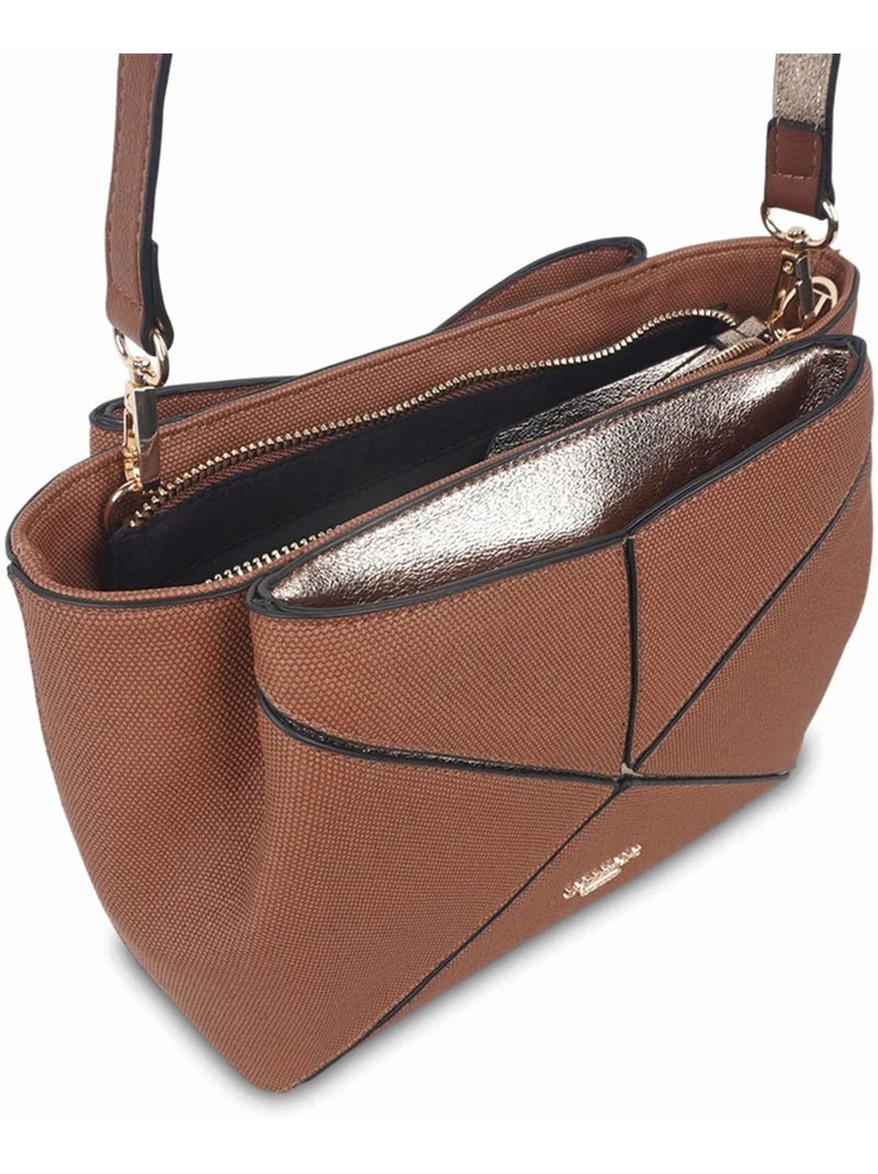 Sac bandoouliere lollipops tamelia Cognac - Kiabi