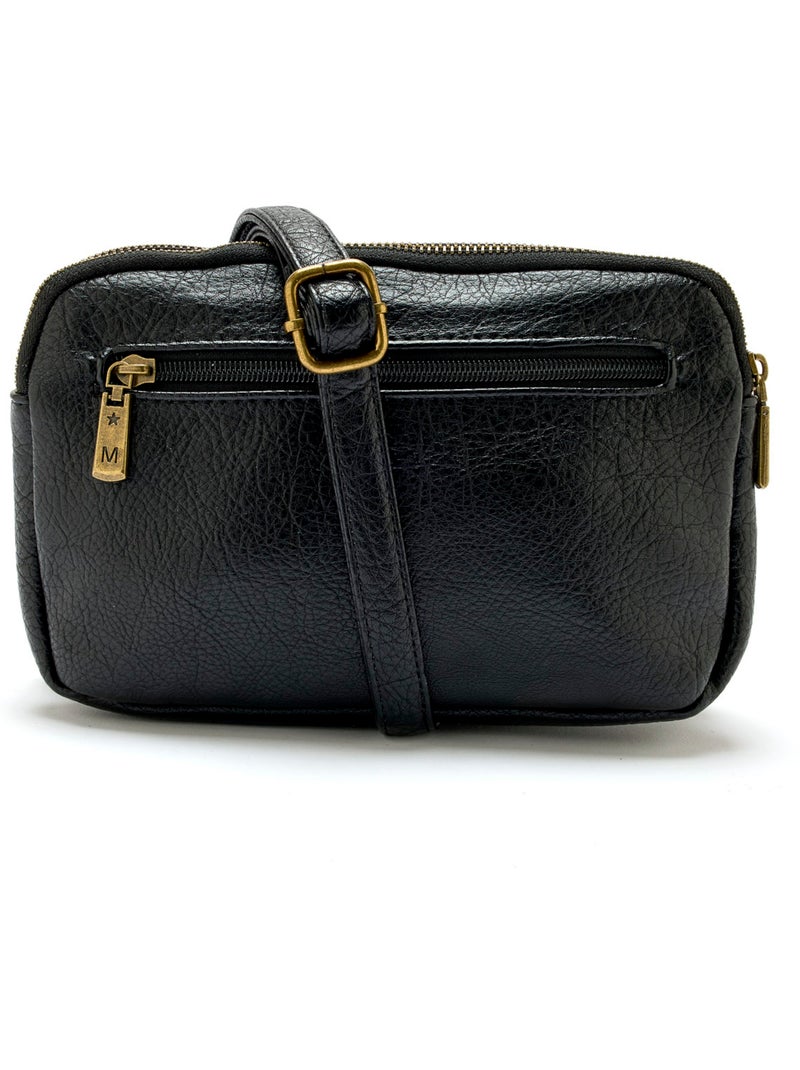 Sac bandoulière - DAXON Noir Noir - Kiabi