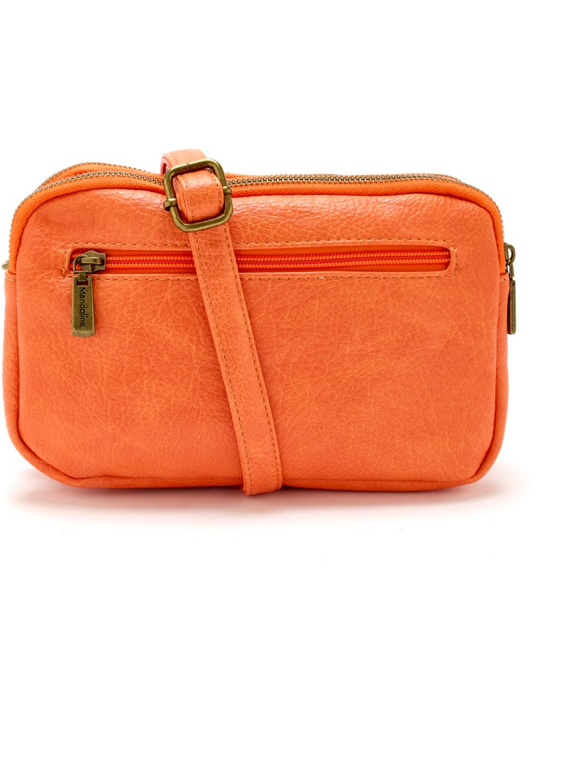 Sac bandoulière - DAXON Orange - Kiabi