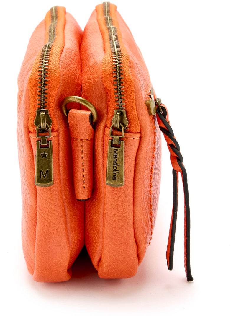 Sac bandoulière - DAXON Orange - Kiabi
