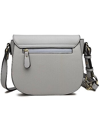 Sac bandoulière à franges bretelles amovibles 22x8x18 cm - miss lulu