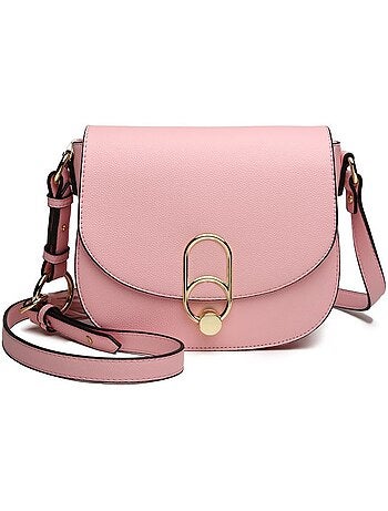 Sac bandoulière à franges bretelles amovibles 22x8x18 cm - miss lulu