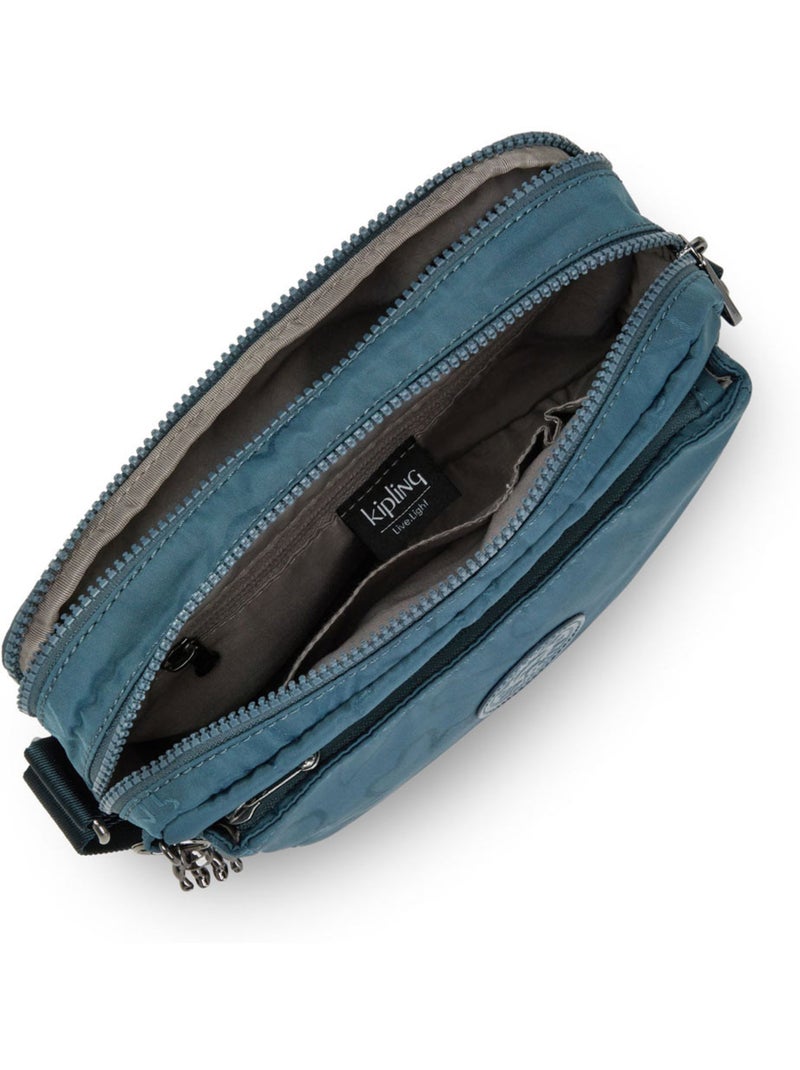 Sac bandoulière – abanu m – kipling Vert de gris - Kiabi