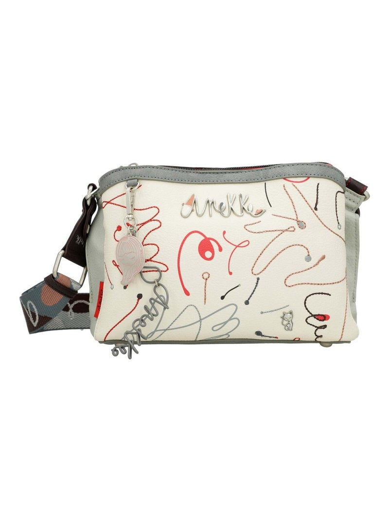 Sac Bandoulière Anekke Alma Gris - Kiabi