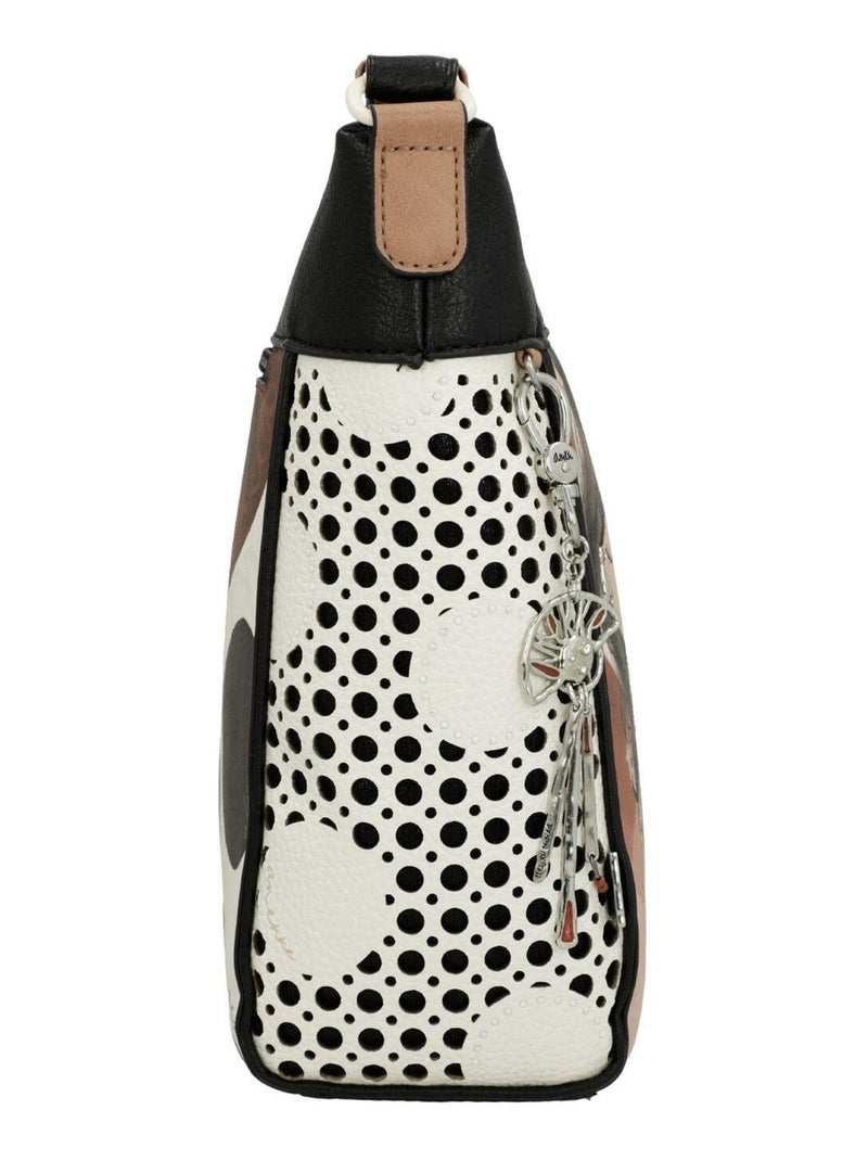 Sac Bandoulière Anekke Alma  Marron Blanc - Kiabi