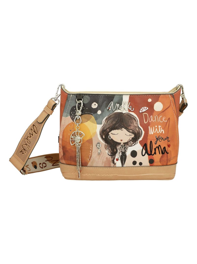 Sac Bandoulière Anekke Alma Marron - Kiabi