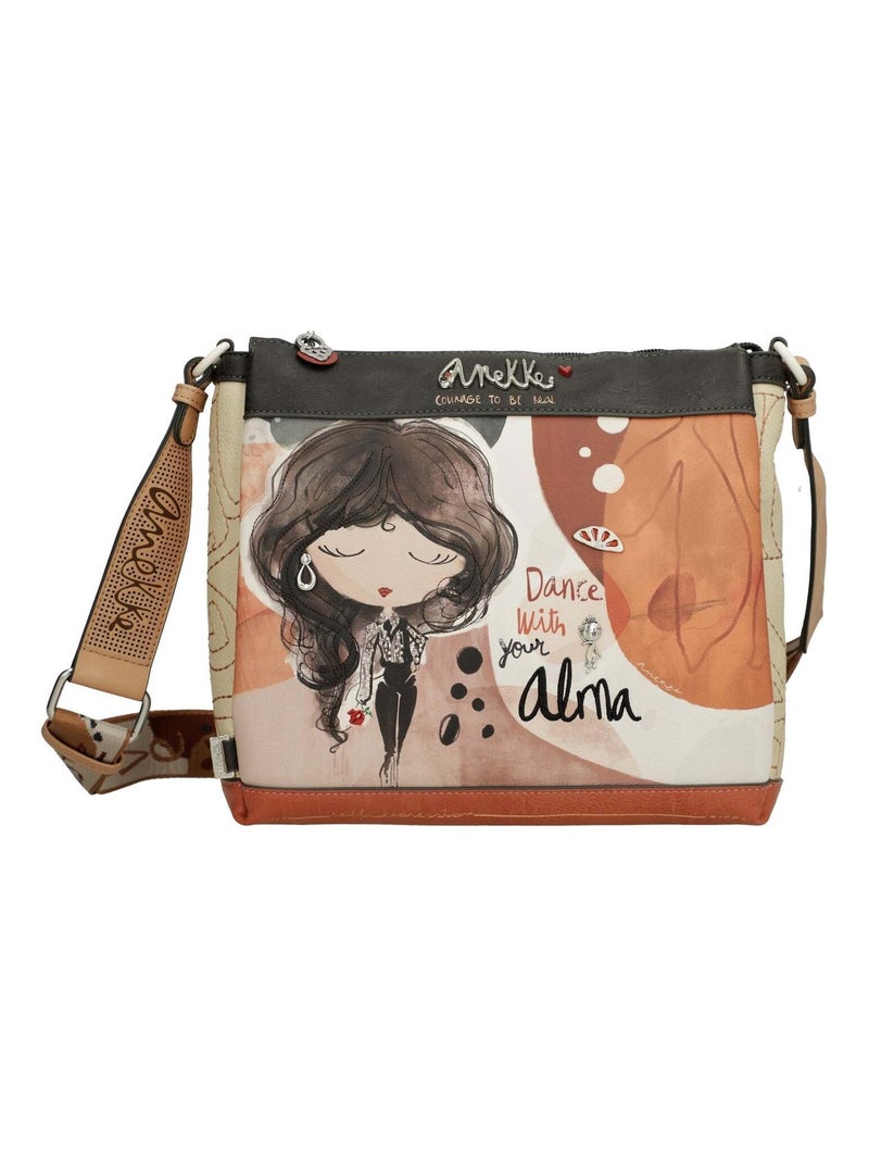 Sac Bandoulière Anekke Alma Marron - Kiabi