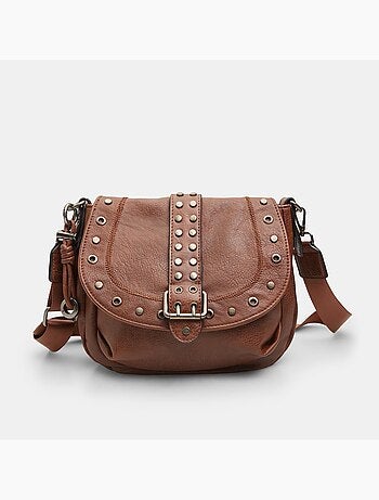 Sac bandoulière avec clous