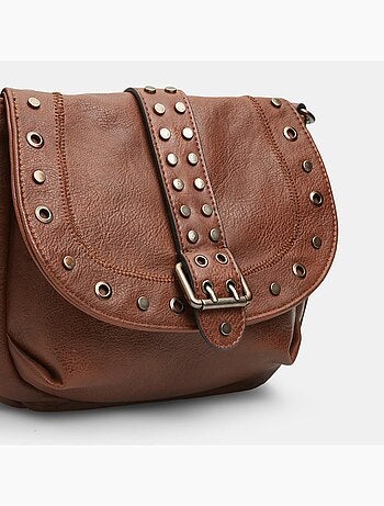Sac bandoulière avec clous