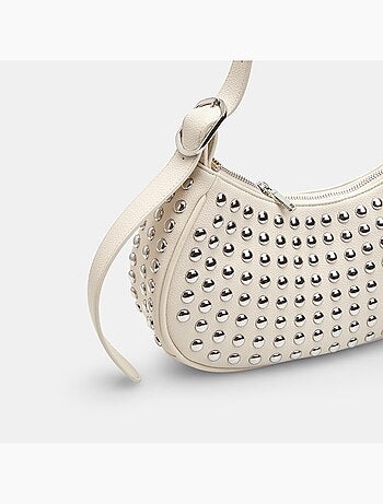 Sac bandoulière avec des clous Bata