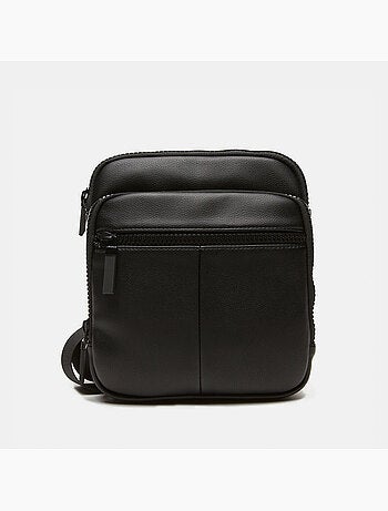 Sac bandoulière avec triple zip