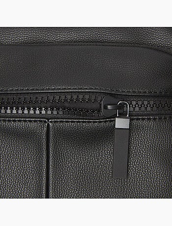Sac bandoulière avec triple zip