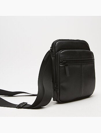 Sac bandoulière avec triple zip