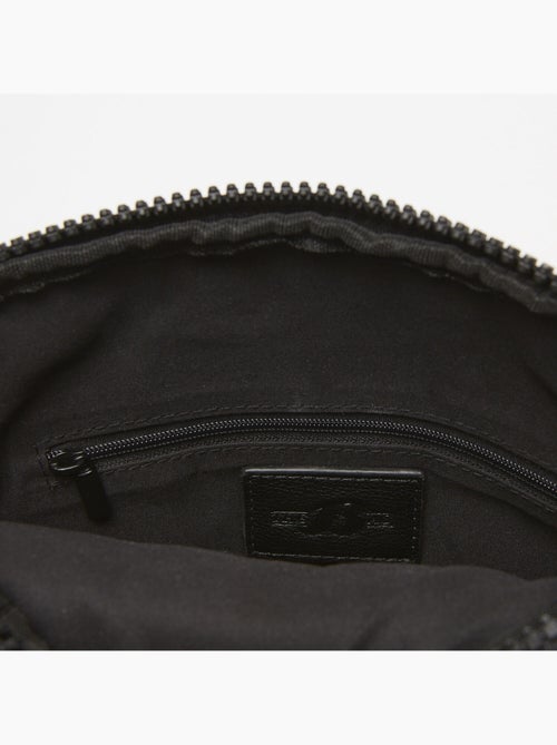Sac bandoulière avec triple zip - Kiabi