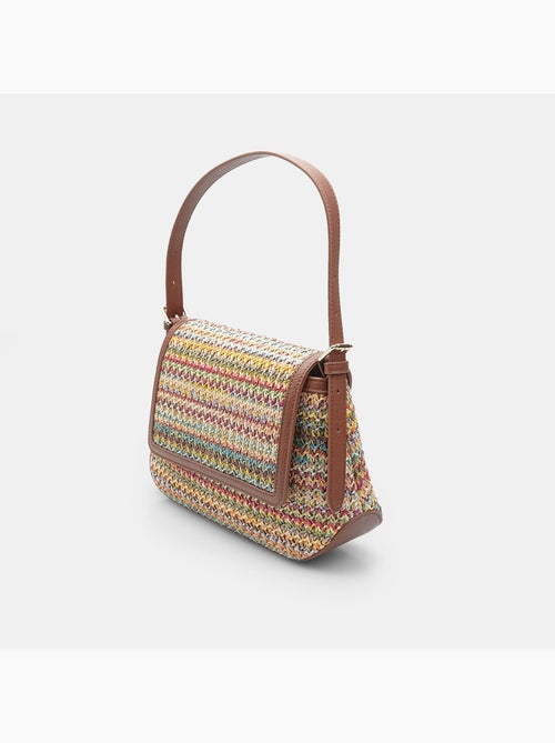 Sac bandoulière BATA en raphia - Kiabi