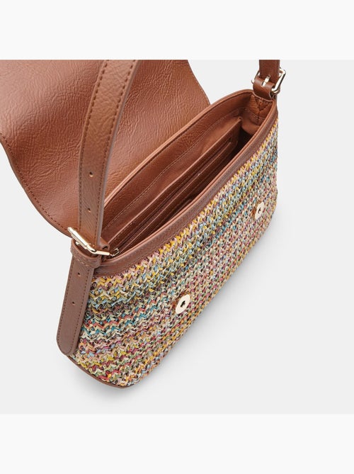 Sac bandoulière BATA en raphia - Kiabi