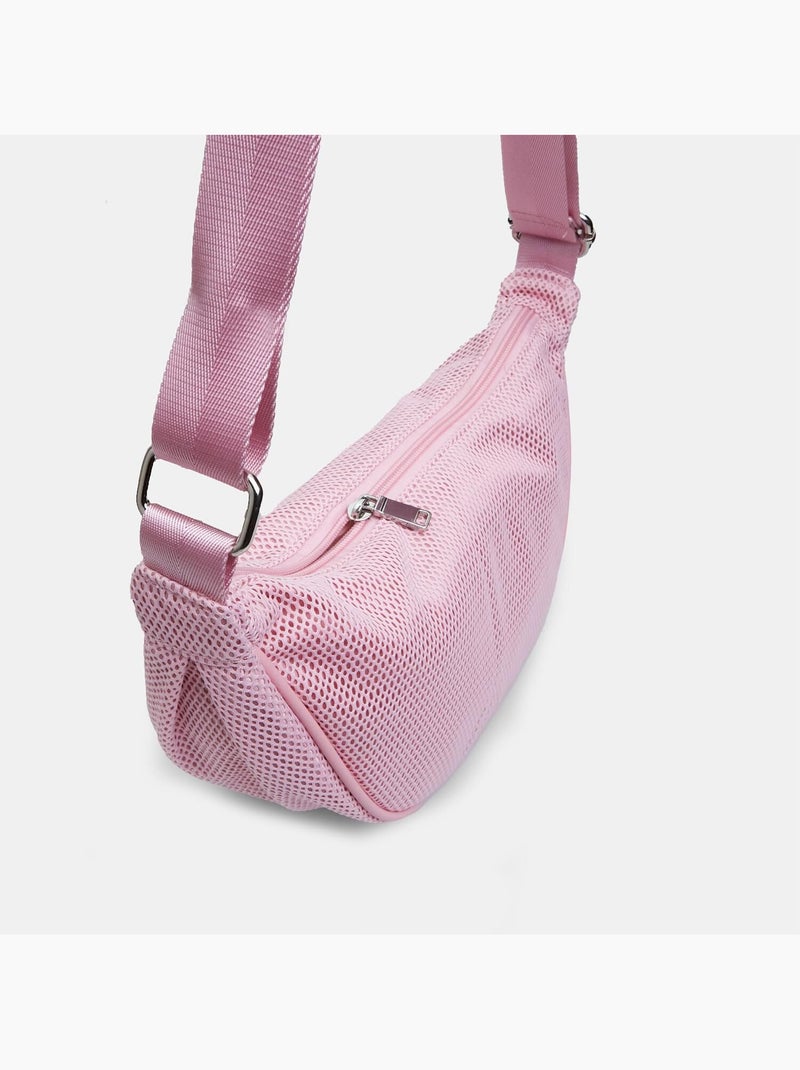 Sac bandoulière Bata Rose - Kiabi