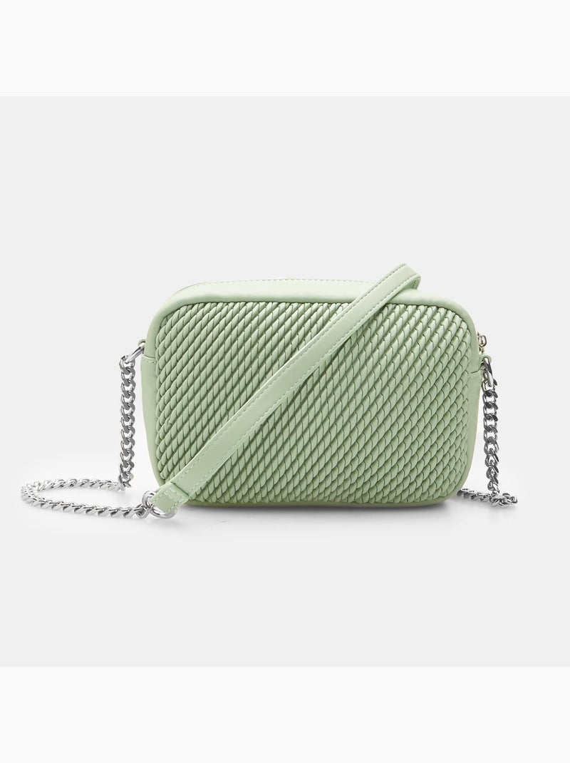 Sac bandoulière Bata Vert - Kiabi