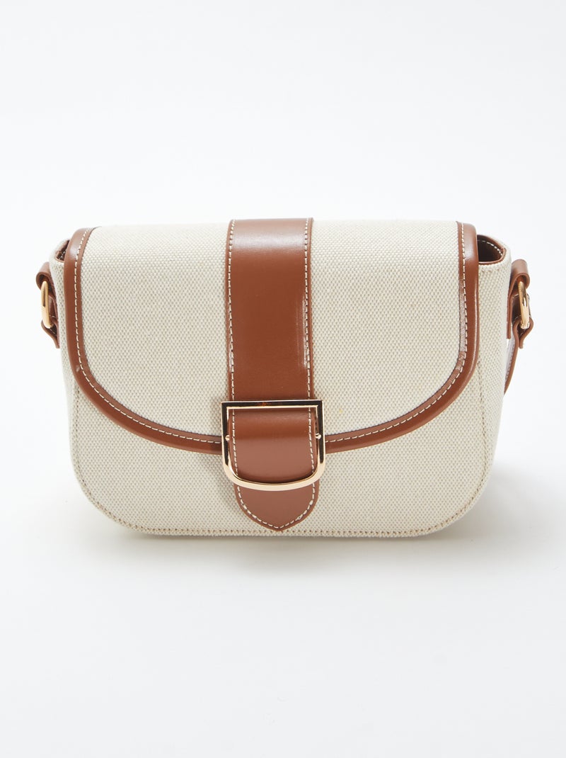 Sac bandoulière BEIGE - Kiabi