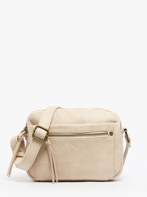 Sac Bandoulière Bubble Miniprix Toile Enduite - Kiabi