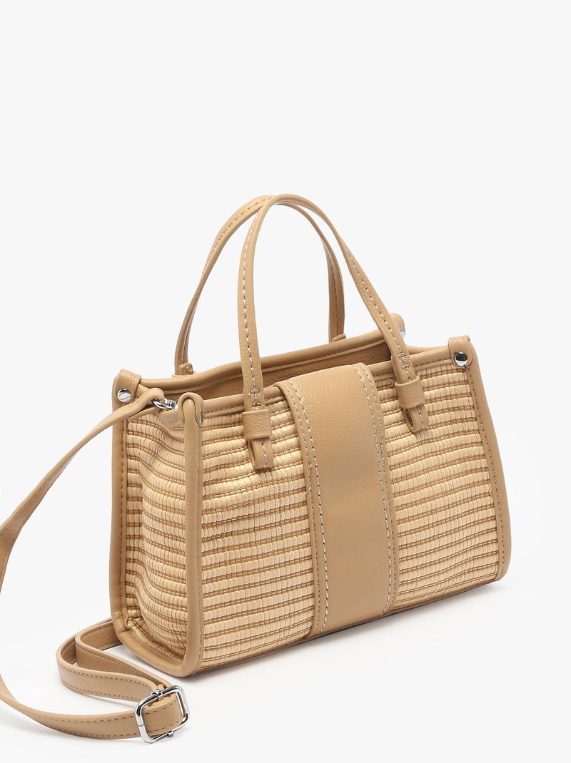 Sac Bandoulière Cannes Torrow Synthetique Beige - Kiabi
