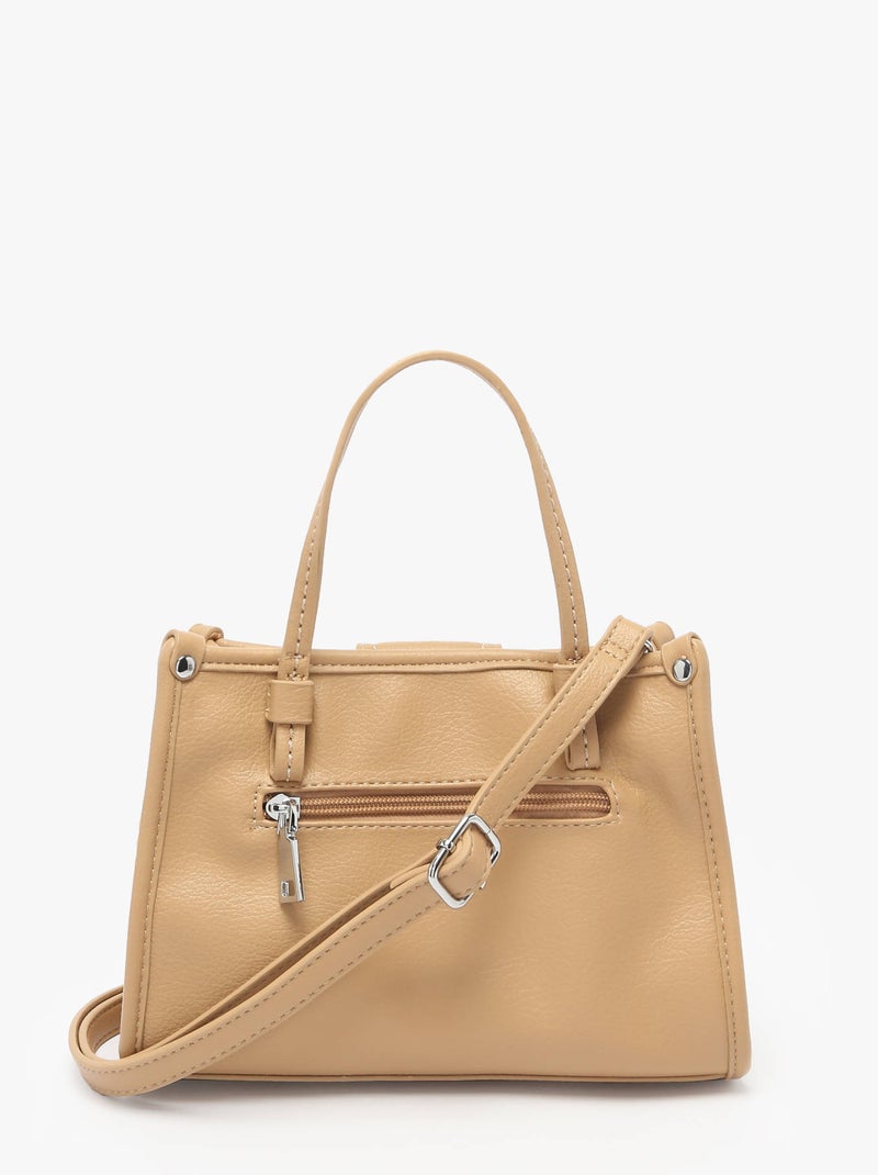 Sac Bandoulière Cannes Torrow Synthetique Beige - Kiabi