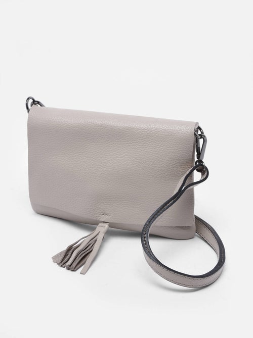 Sac Bandoulière Caviar Cuir Milano Cuir De Vachette - Kiabi