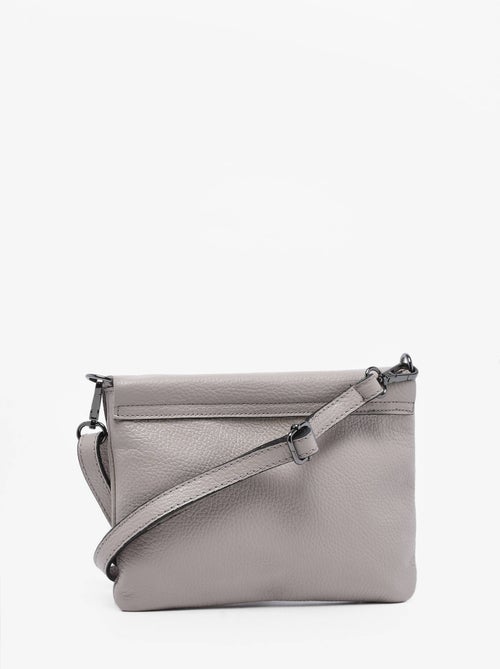 Sac Bandoulière Caviar Cuir Milano Cuir De Vachette - Kiabi