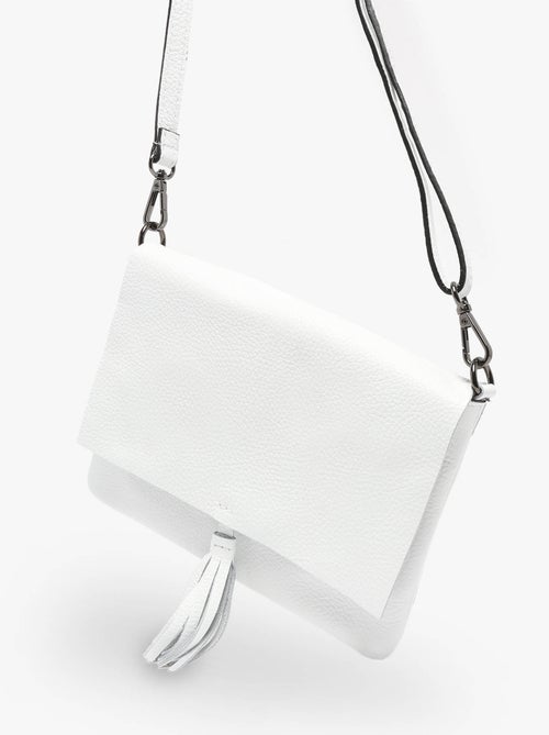 Sac Bandoulière Caviar Cuir Milano Cuir De Vachette - Kiabi