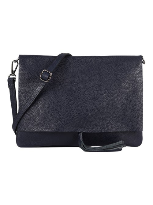 Sac Bandoulière Caviar Cuir Milano Cuir De Vachette - Kiabi
