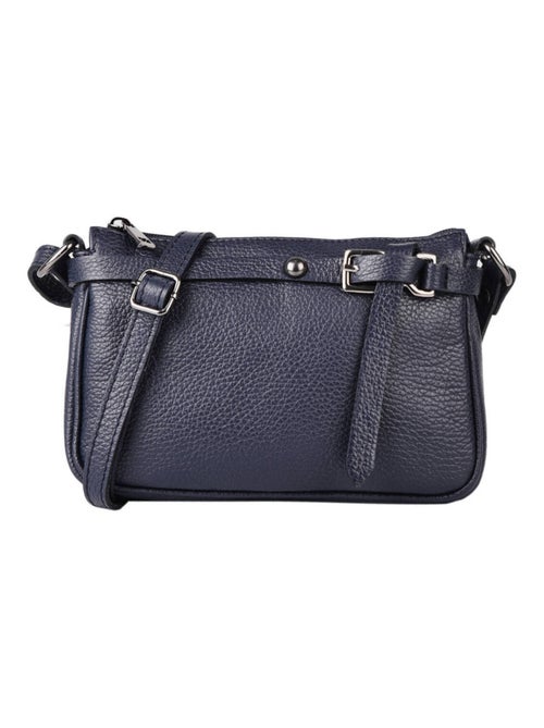 Sac Bandoulière Caviar Cuir Milano Cuir De Vachette - Kiabi