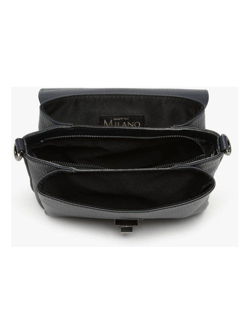 Sac Bandoulière Caviar Cuir Milano Cuir De Vachette - Kiabi