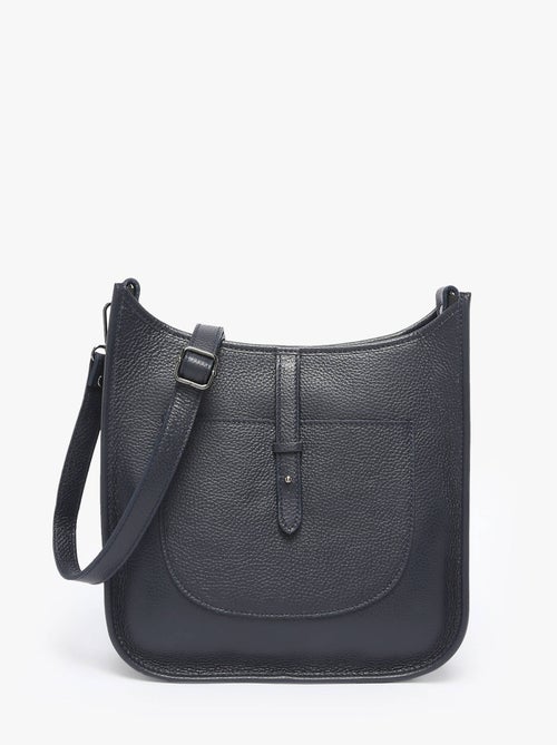 Sac Bandoulière Caviar Cuir Milano Cuir De Vachette - Kiabi