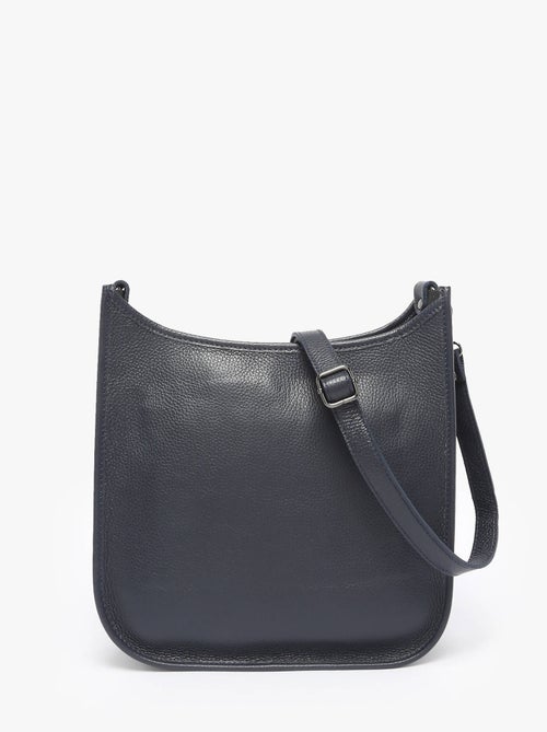 Sac Bandoulière Caviar Cuir Milano Cuir De Vachette - Kiabi