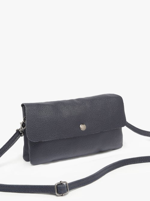 Sac Bandoulière Caviar Cuir Milano Cuir De Vachette - Kiabi
