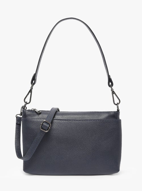 Sac Bandoulière Caviar Cuir Milano Cuir De Vachette - Kiabi