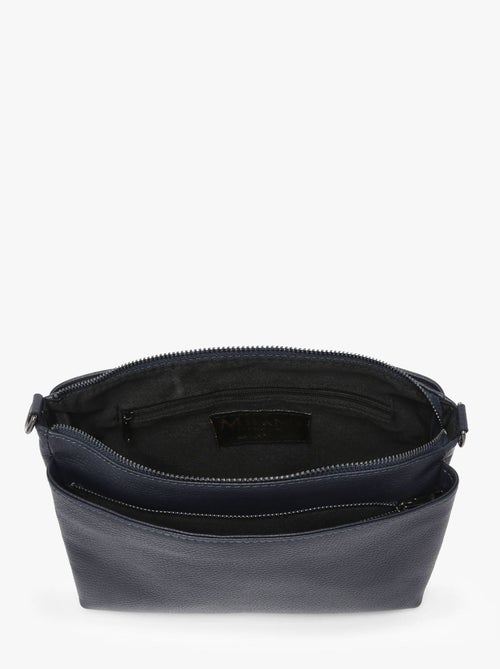 Sac Bandoulière Caviar Cuir Milano Cuir De Vachette - Kiabi