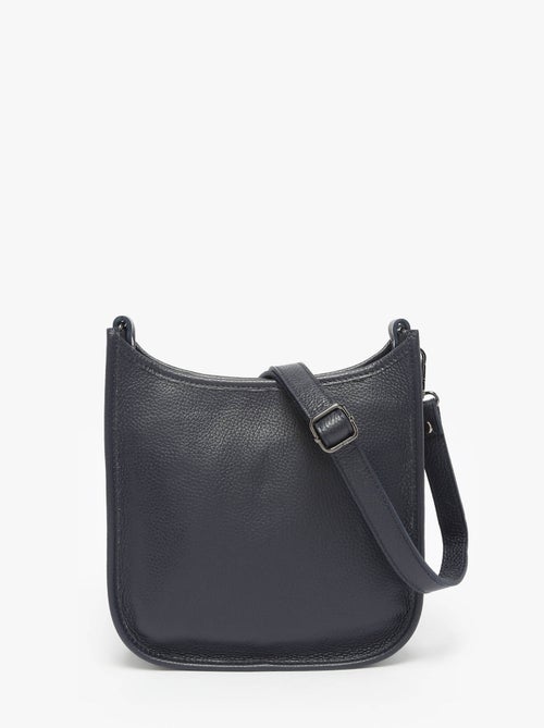 Sac Bandoulière Caviar Cuir Milano Cuir De Vachette - Kiabi