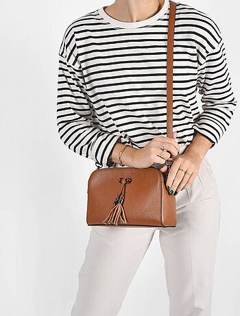 Sac Bandouliere Caviar Cuir Milano Cuir De Vachette