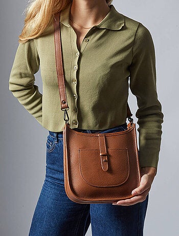 Sac Bandoulière Caviar Cuir Milano Cuir De Vachette