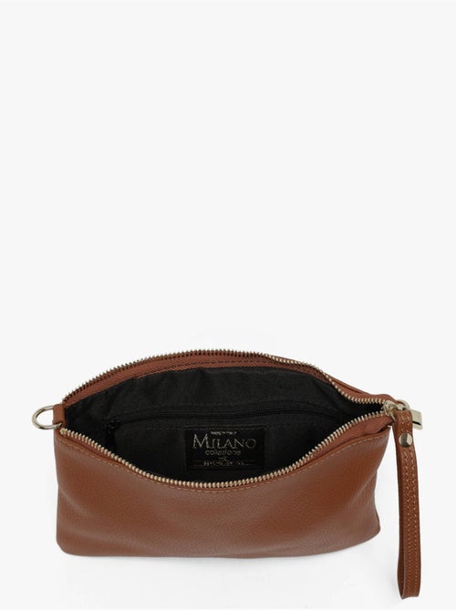 Sac bandoulière caviar cuir milano cuir de vachette - Kiabi Sac bandoulière caviar cuir milano cuir de vachette - Kiabi
