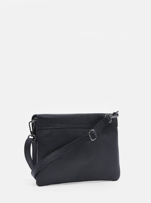 Sac Bandoulière Caviar Cuir Milano Cuir De Vachette - Kiabi