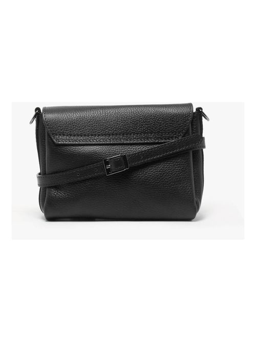 Sac Bandoulière Caviar Cuir Milano Cuir De Vachette - Kiabi