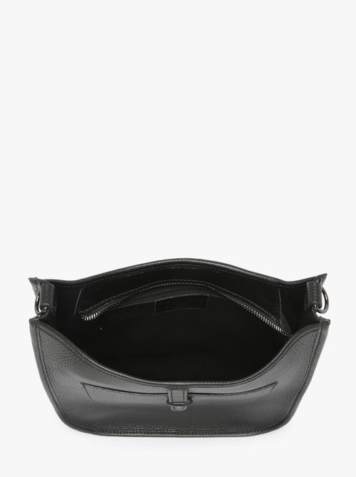 Sac Bandoulière Caviar Cuir Milano Cuir De Vachette - Kiabi