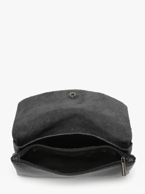 Sac Bandoulière Caviar Cuir Milano Cuir De Vachette - Kiabi
