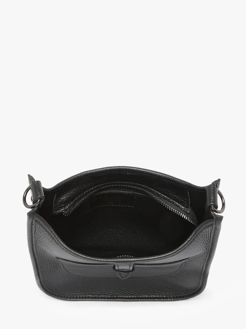 Sac Bandoulière Caviar Cuir Milano Cuir De Vachette - Kiabi