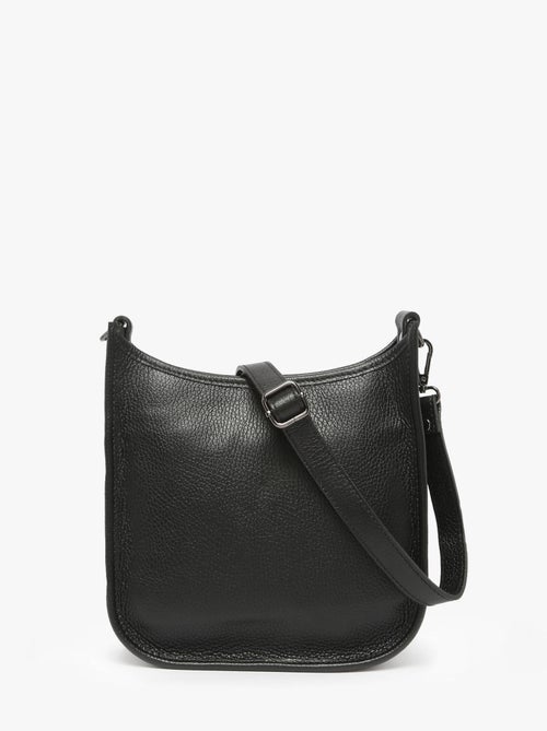 Sac Bandoulière Caviar Cuir Milano Cuir De Vachette - Kiabi