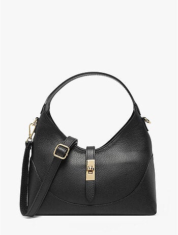 Sac bandoulière caviar cuir milano cuir de vachette